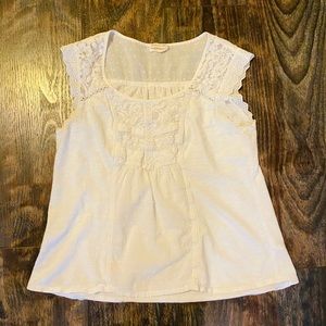 Anthropologie- Meadow Rue brand sleeveless top